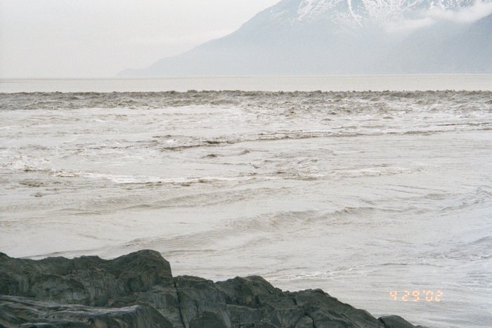 Photo 10 - the reflected bore is still quite distinct as it moves back out into the arm.