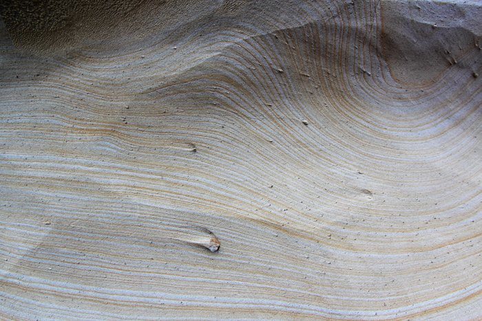 This silty sand, colored by variably oxidized iron, erodes easily in the high winds along Lake Iliamna's shore.