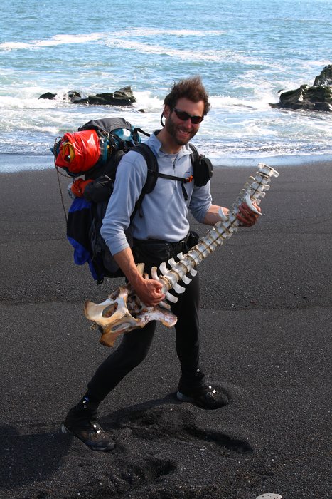 Eric Parsons, engineer of <a href="http://www.revelatedesigns.com/">indestructible bike-gear</a>, and master of the cool pose.