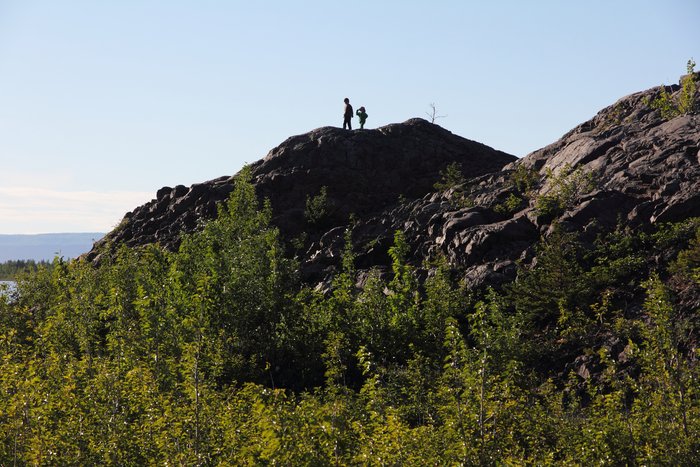 Kids exploring on their own on steep rocks can put parents on edge a bit, but the freedom to explore, and to make mistakes, is a wonderful education.